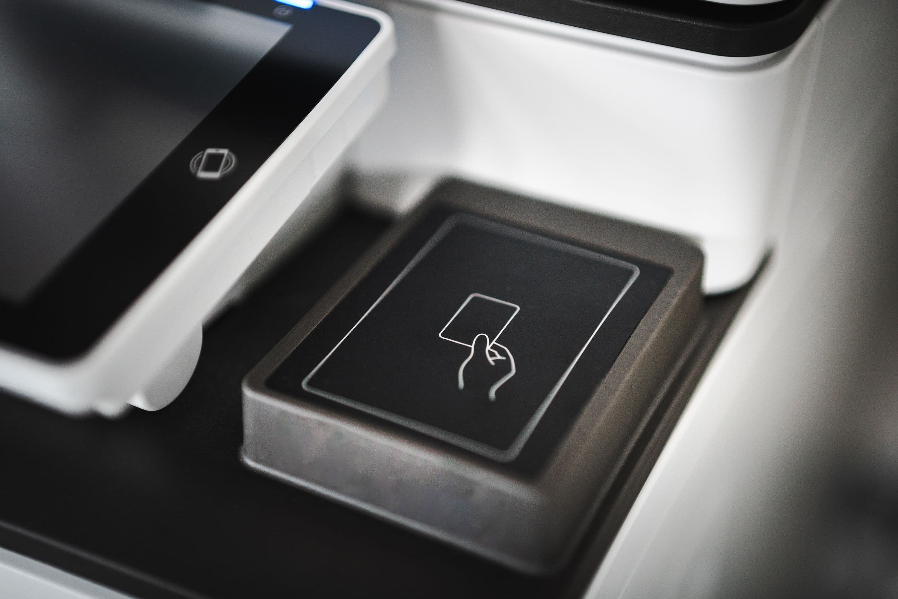 Keycard access reader for safe and secure entry