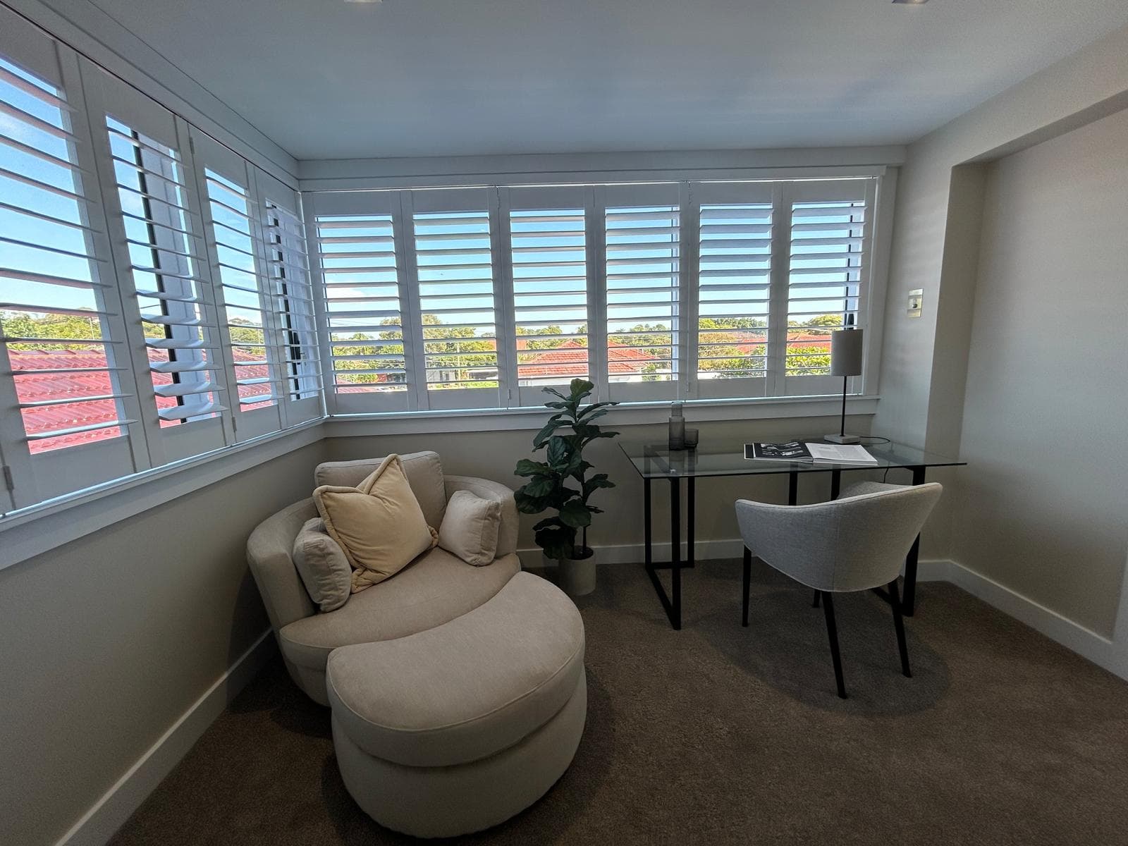 Student room interior